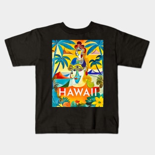 HAWAII, globetrotters Kids T-Shirt